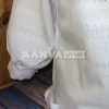 Сорочка женская под вышивку с рукавом 3/4 и манжетом, белая